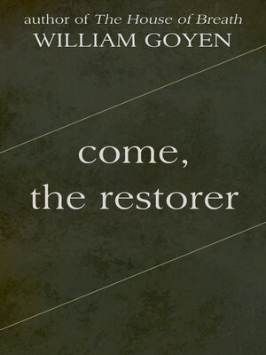 cover image of Come, the Restorer